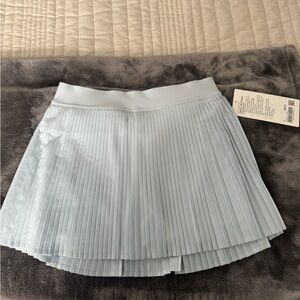 NWT lululemon Light Blue Pleated Skirt